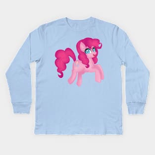 Pinkie Pie Kids Long Sleeve T-Shirt